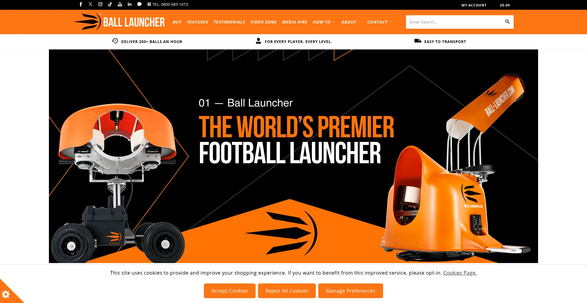 ¿És Seguro y Confiable Ball-launcher.com?