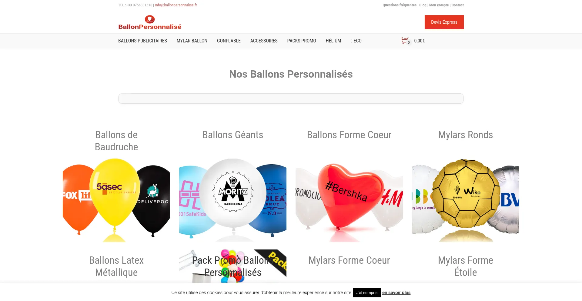 Ballonpersonnalise.fr