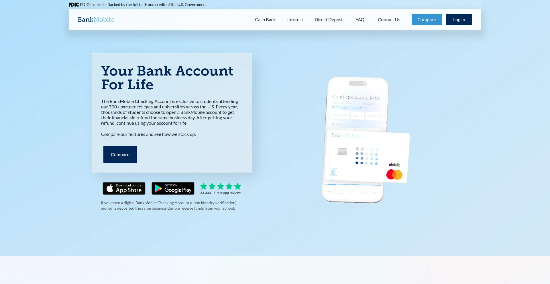 Bankmobile.com Screenshot
