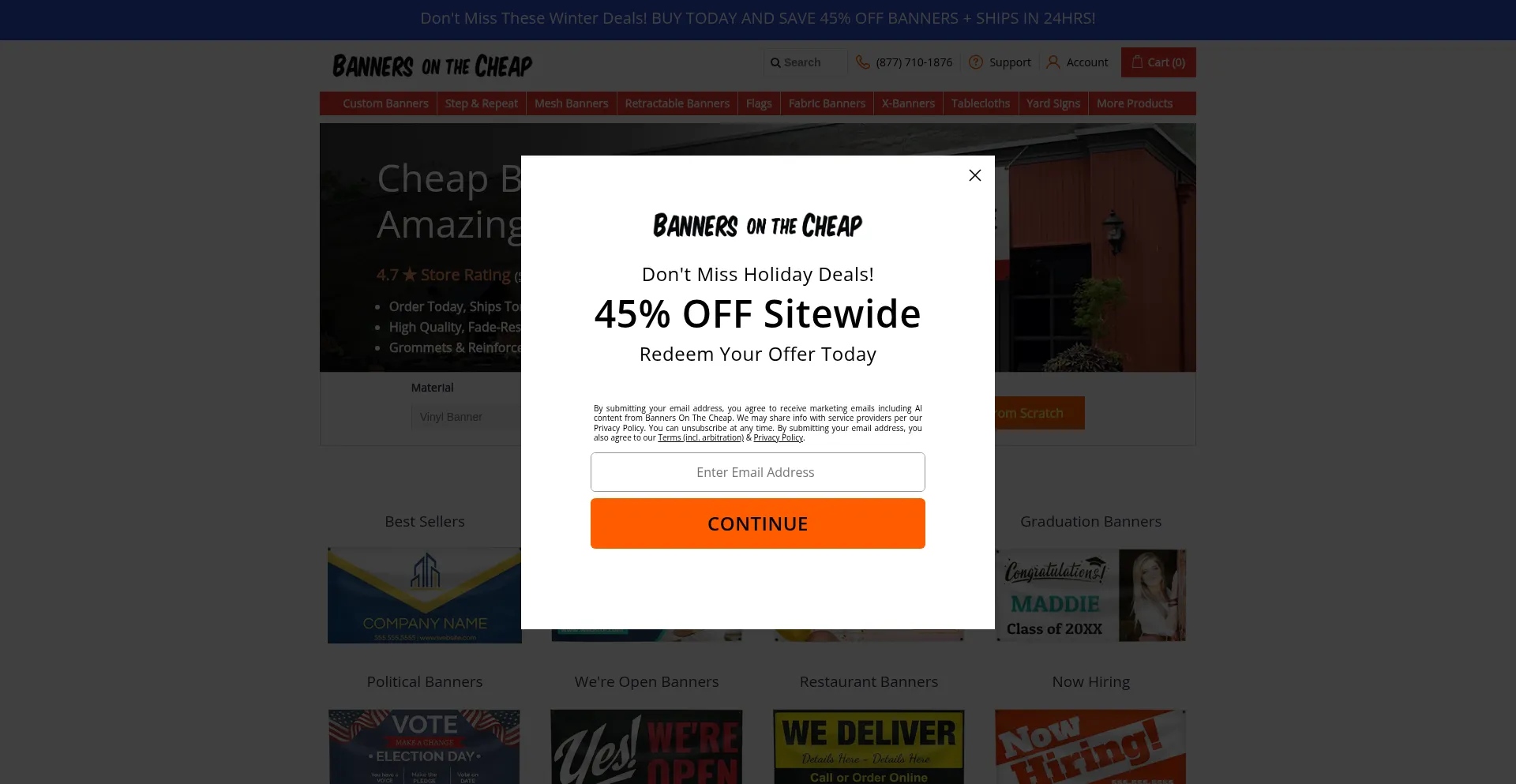 Bannersonthecheap.com
