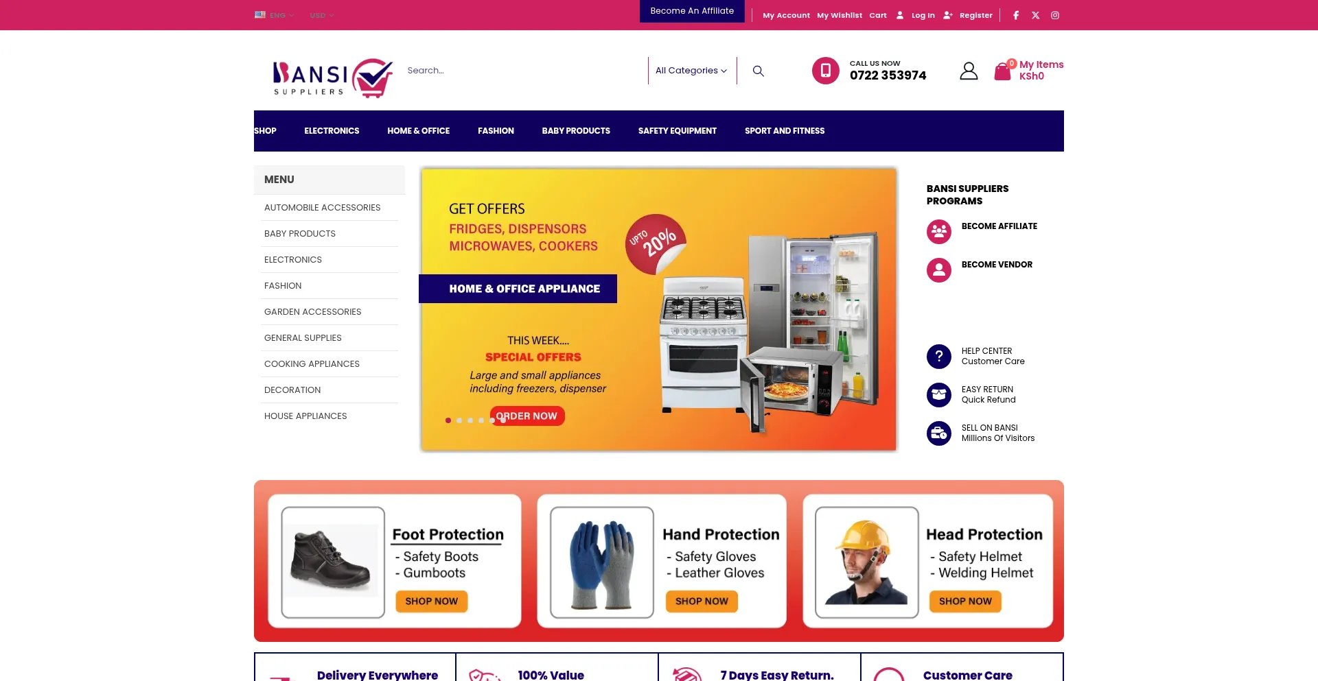 Bansisuppliers.co.ke