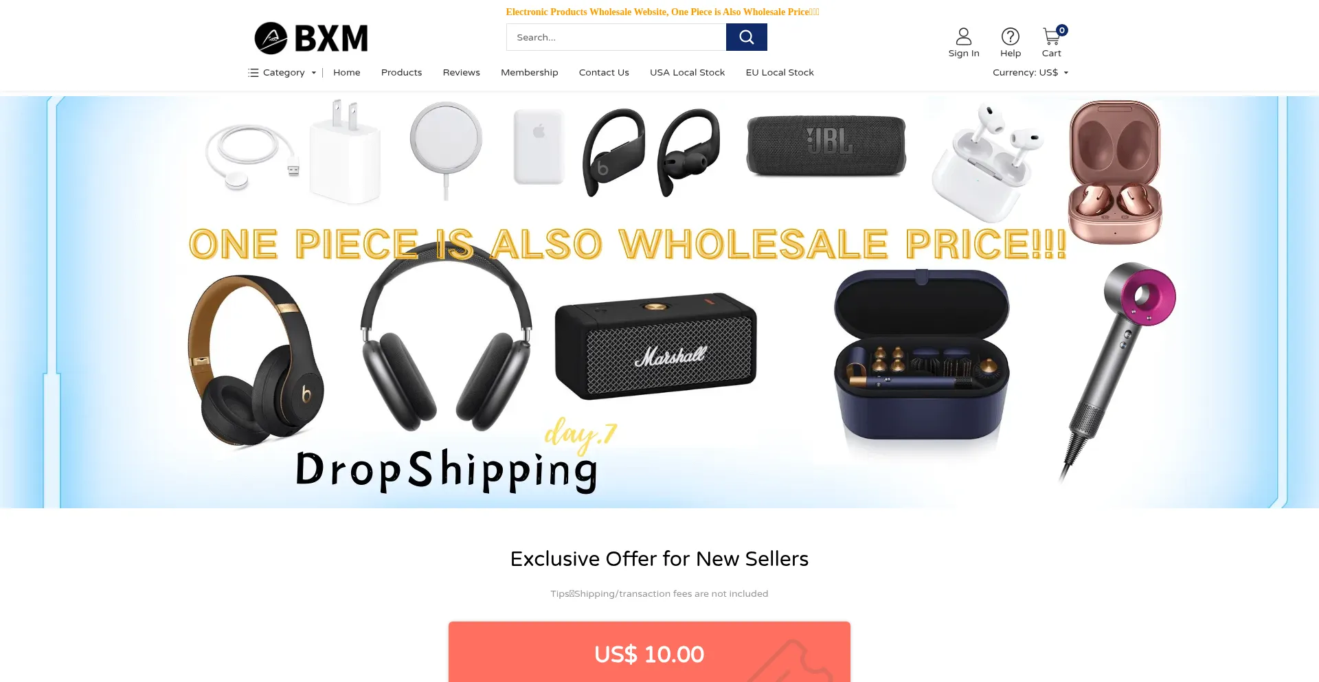 Website screenshot of Baoximan.com