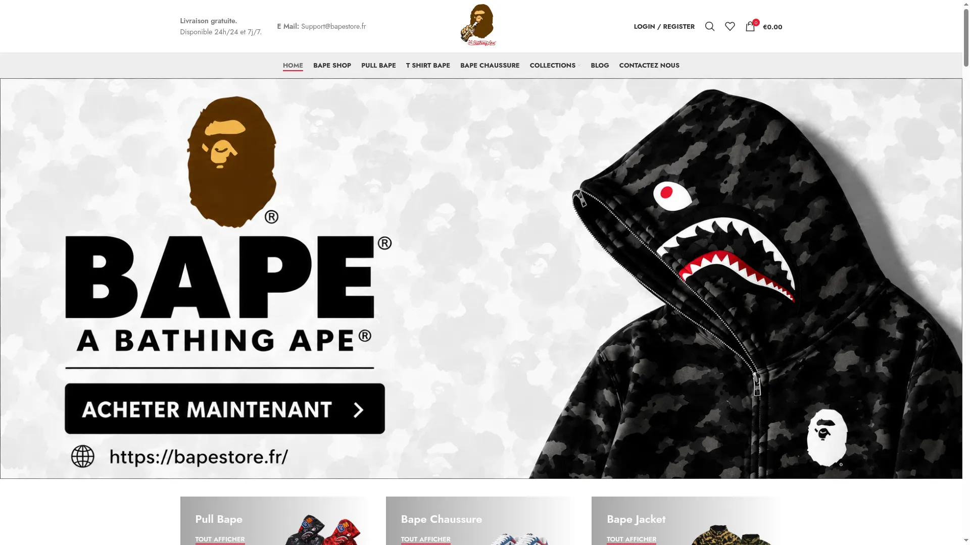 Bapestore.fr