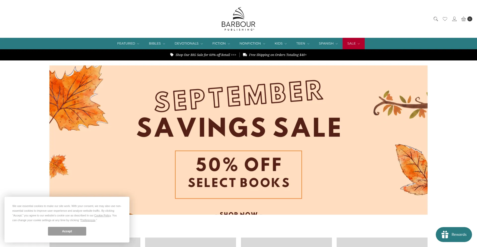 ¿És Seguro y Confiable Barbourpublishing.com?