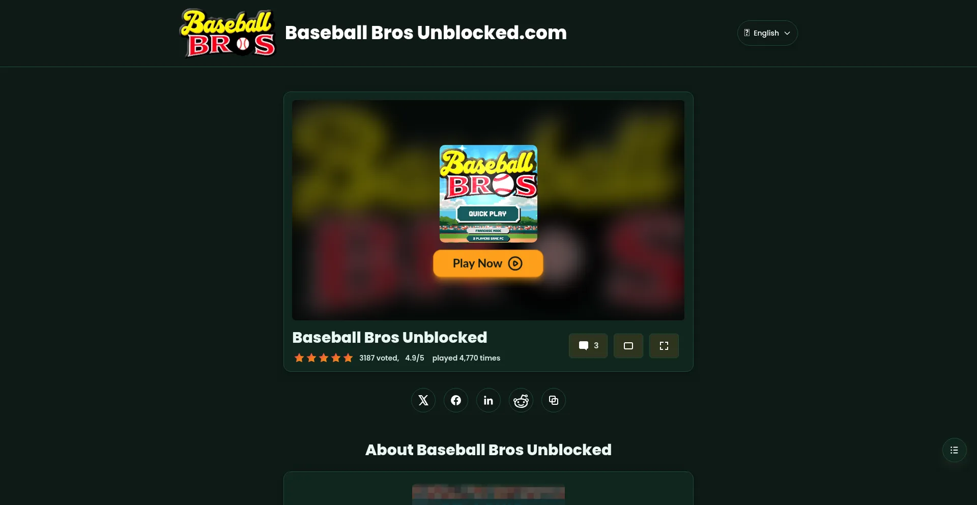 ¿És Seguro y Confiable Baseballbrosunblocked.com?