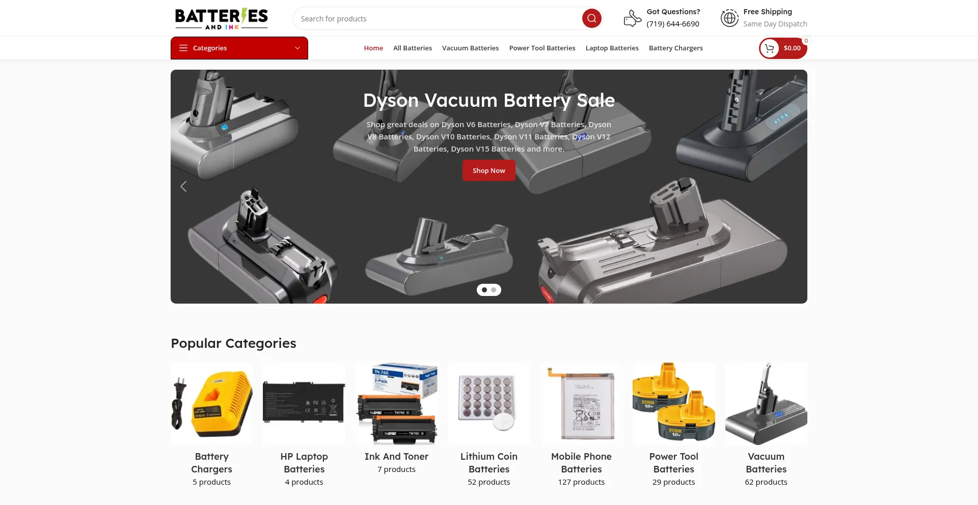 ¿És Seguro y Confiable Batteriesandink.com?