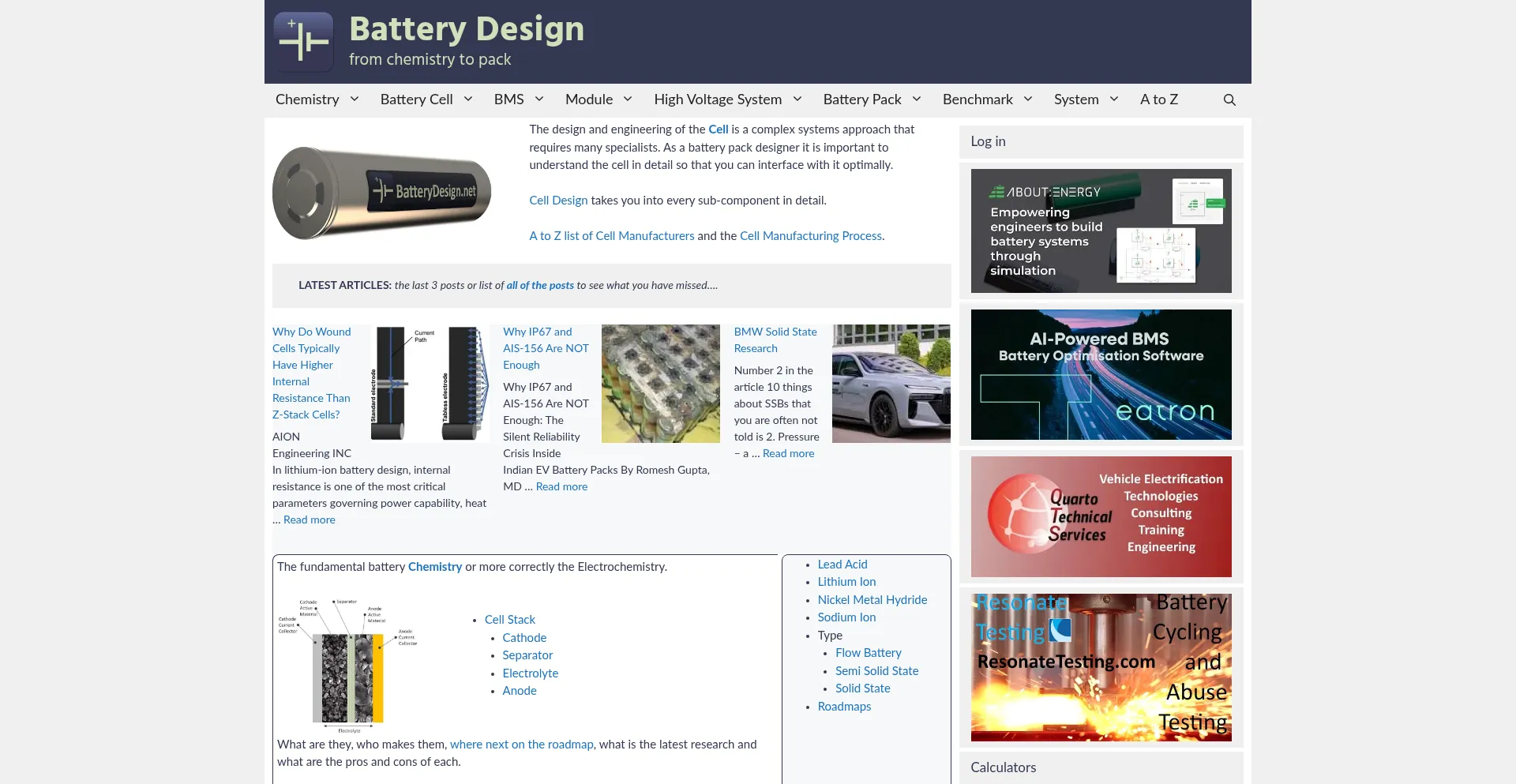 Batterydesign.net