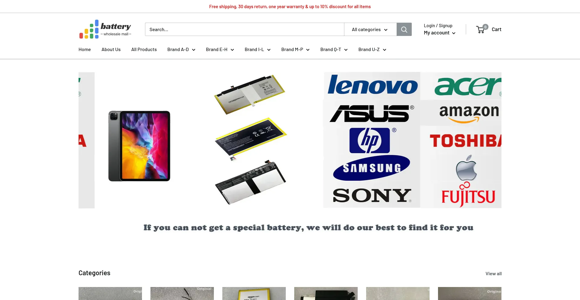 ¿És Seguro y Confiable Batterywholesalemall.com?