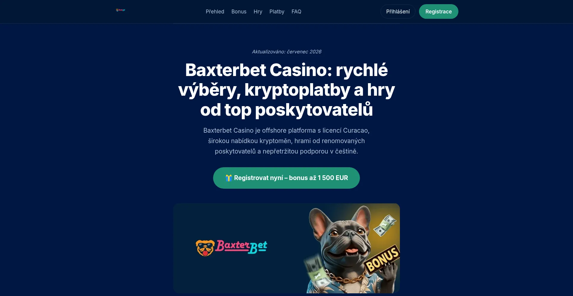 Baxterbetcasino.co.cz