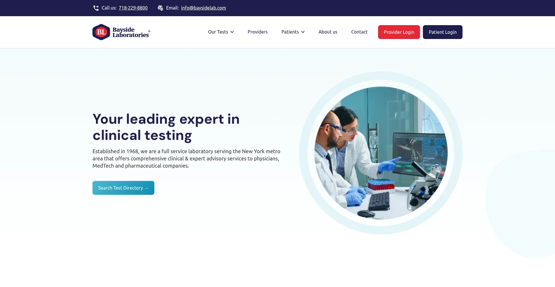 ¿És Seguro y Confiable Baysidelab.com?