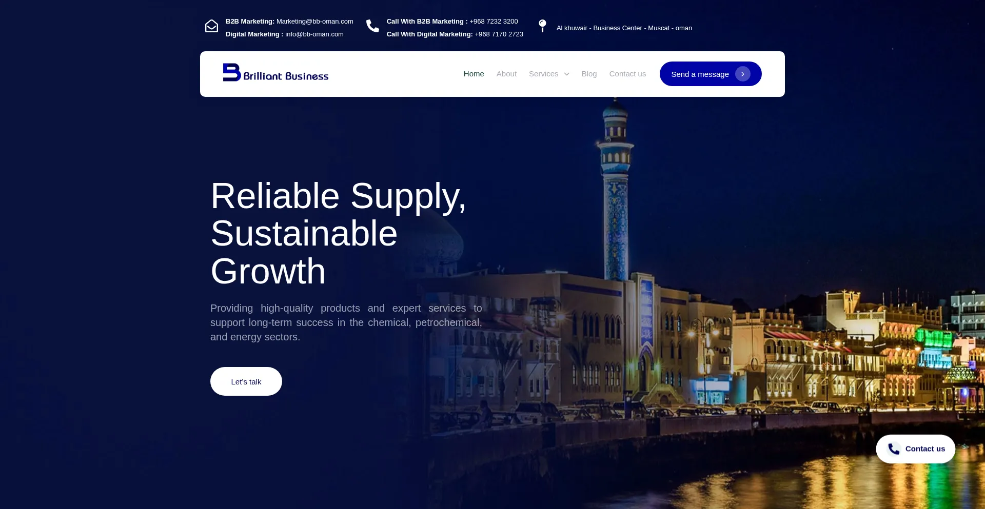 ¿És Seguro y Confiable Bb-oman.com?