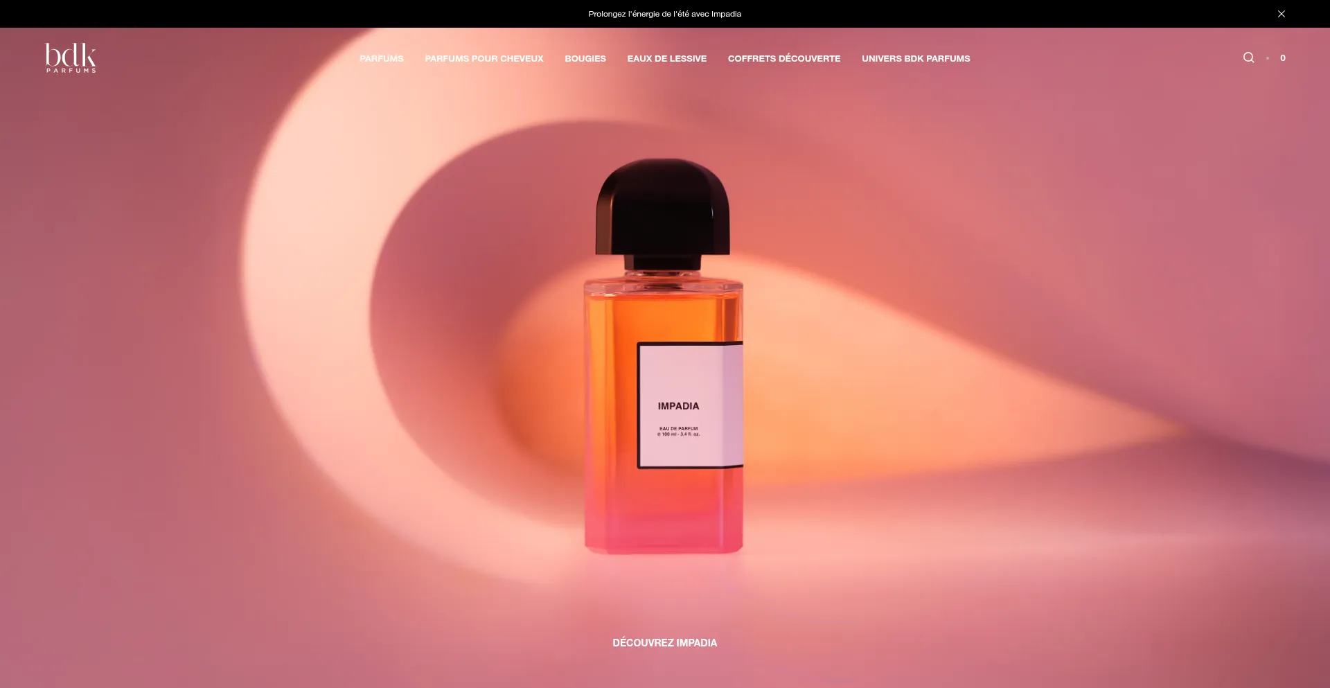 Bdkparfums.com Screenshot