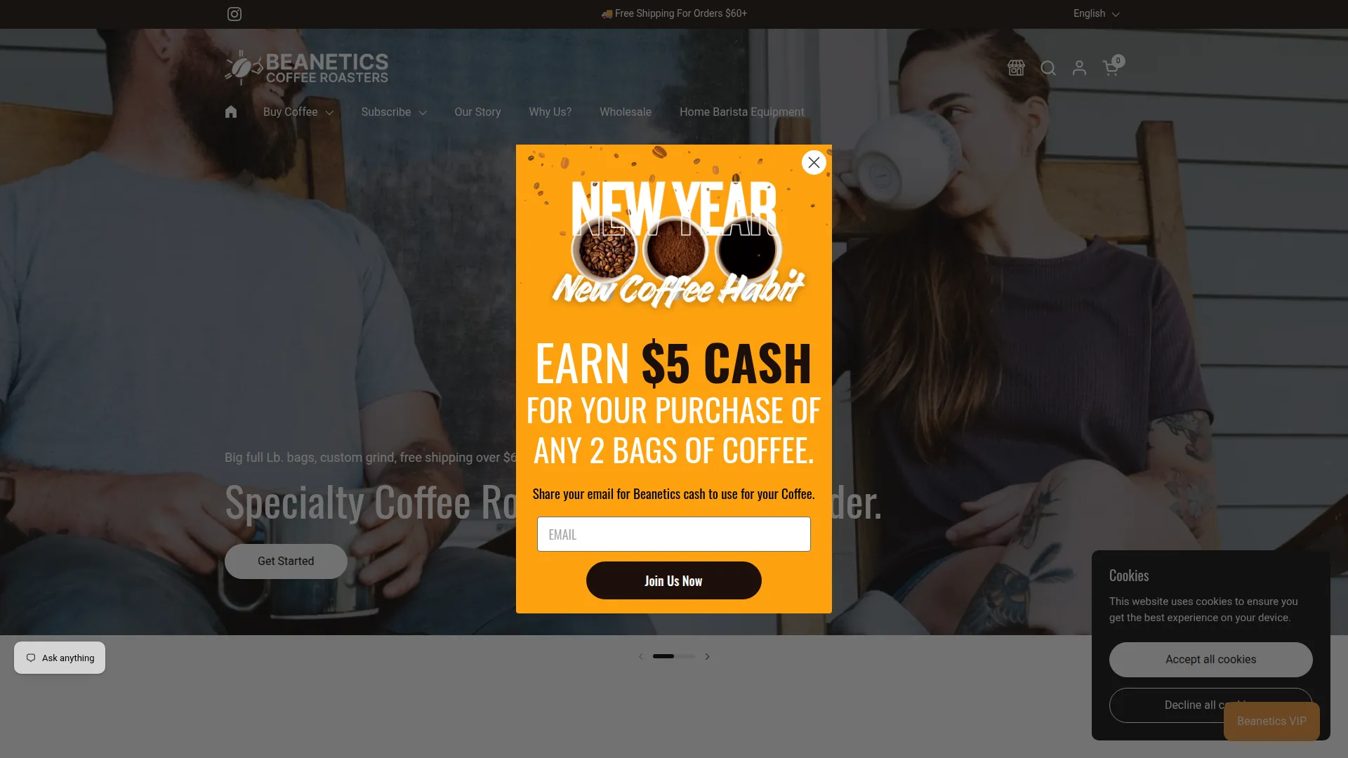 Beaneticscoffee.com
