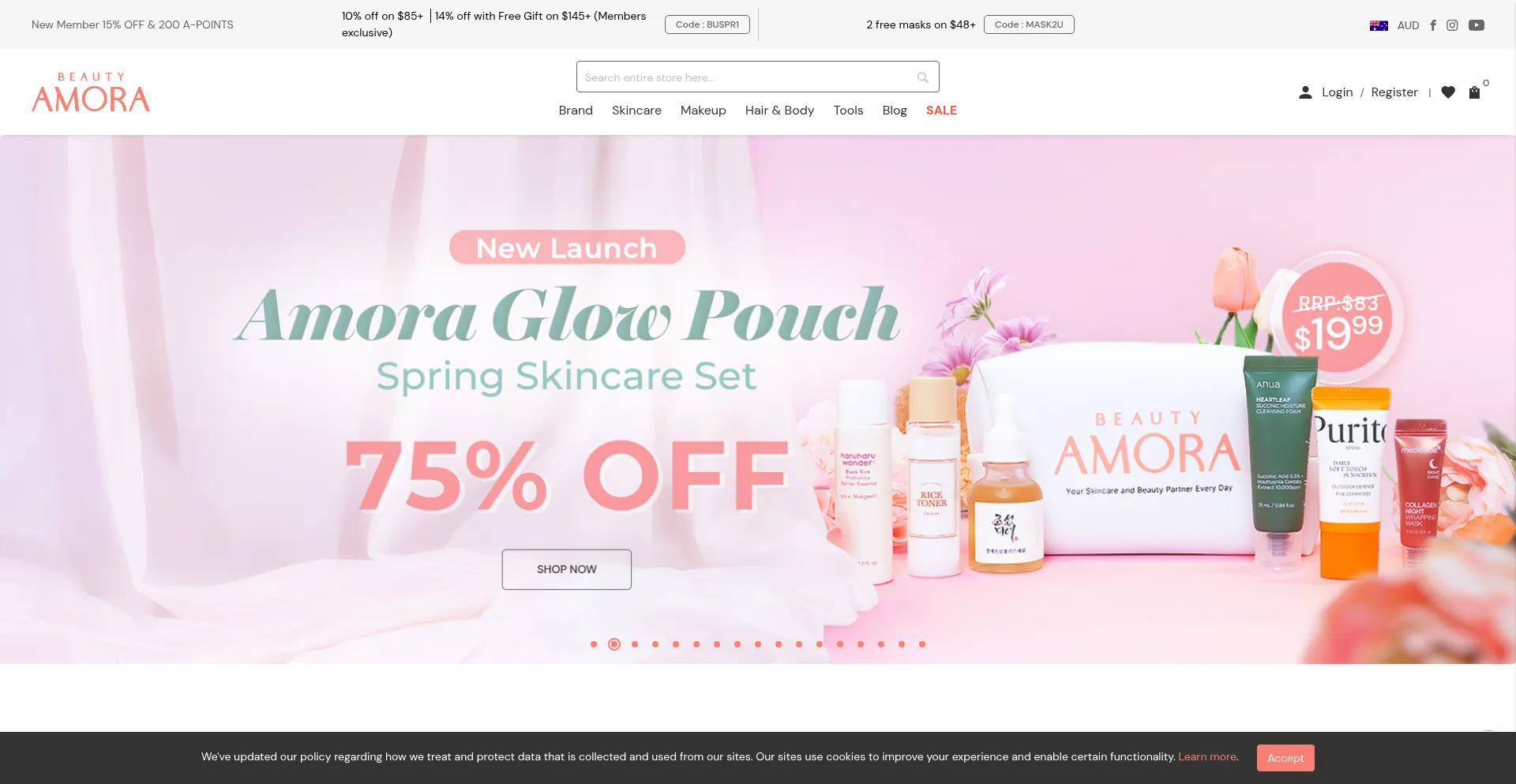 ¿És Seguro y Confiable Beautyamora.com.au?