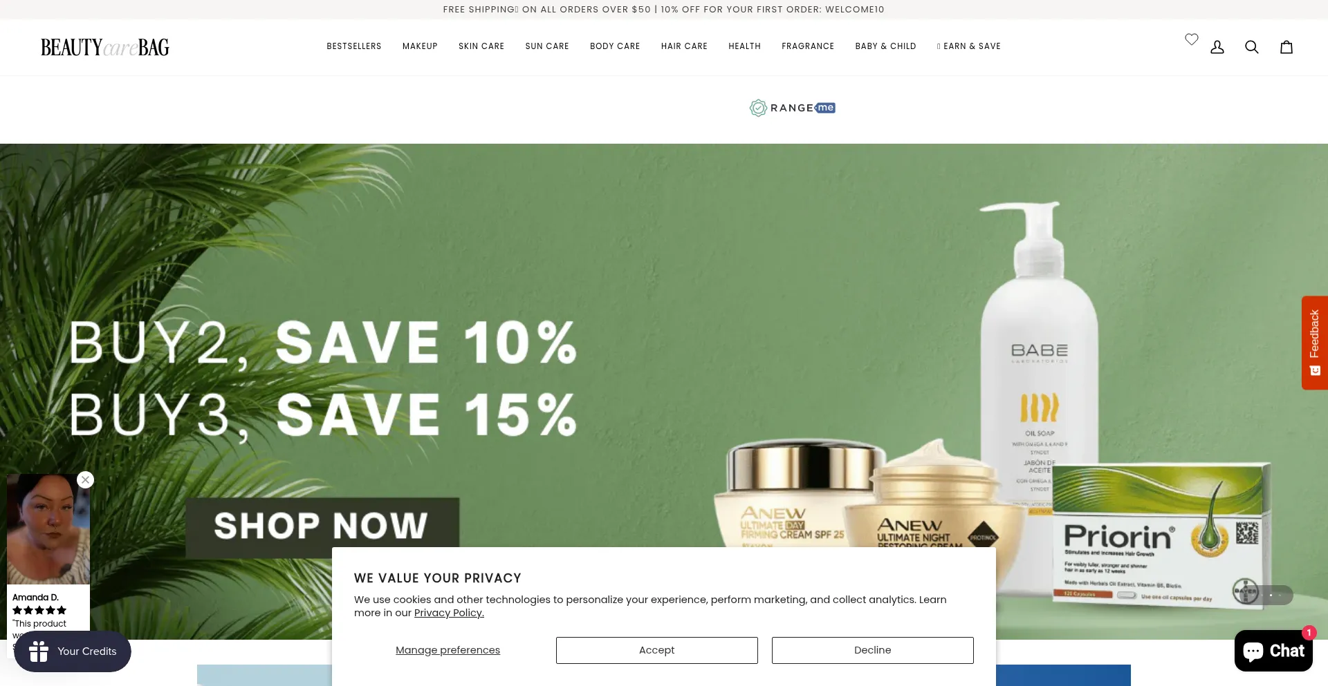 ¿És Seguro y Confiable Beautycarebag.com?