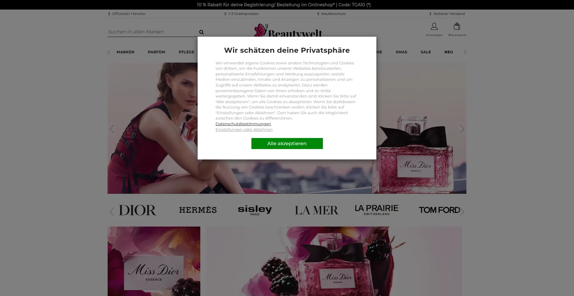 ¿És Seguro y Confiable Beautywelt.de?