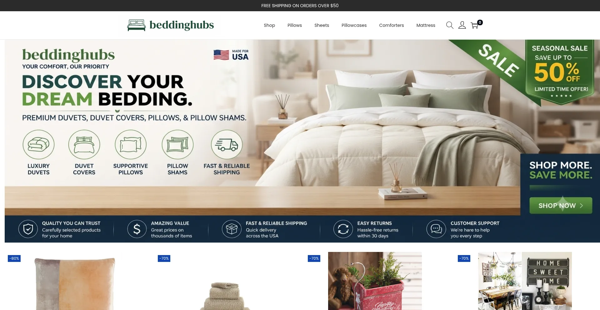 Beddinghubs.com