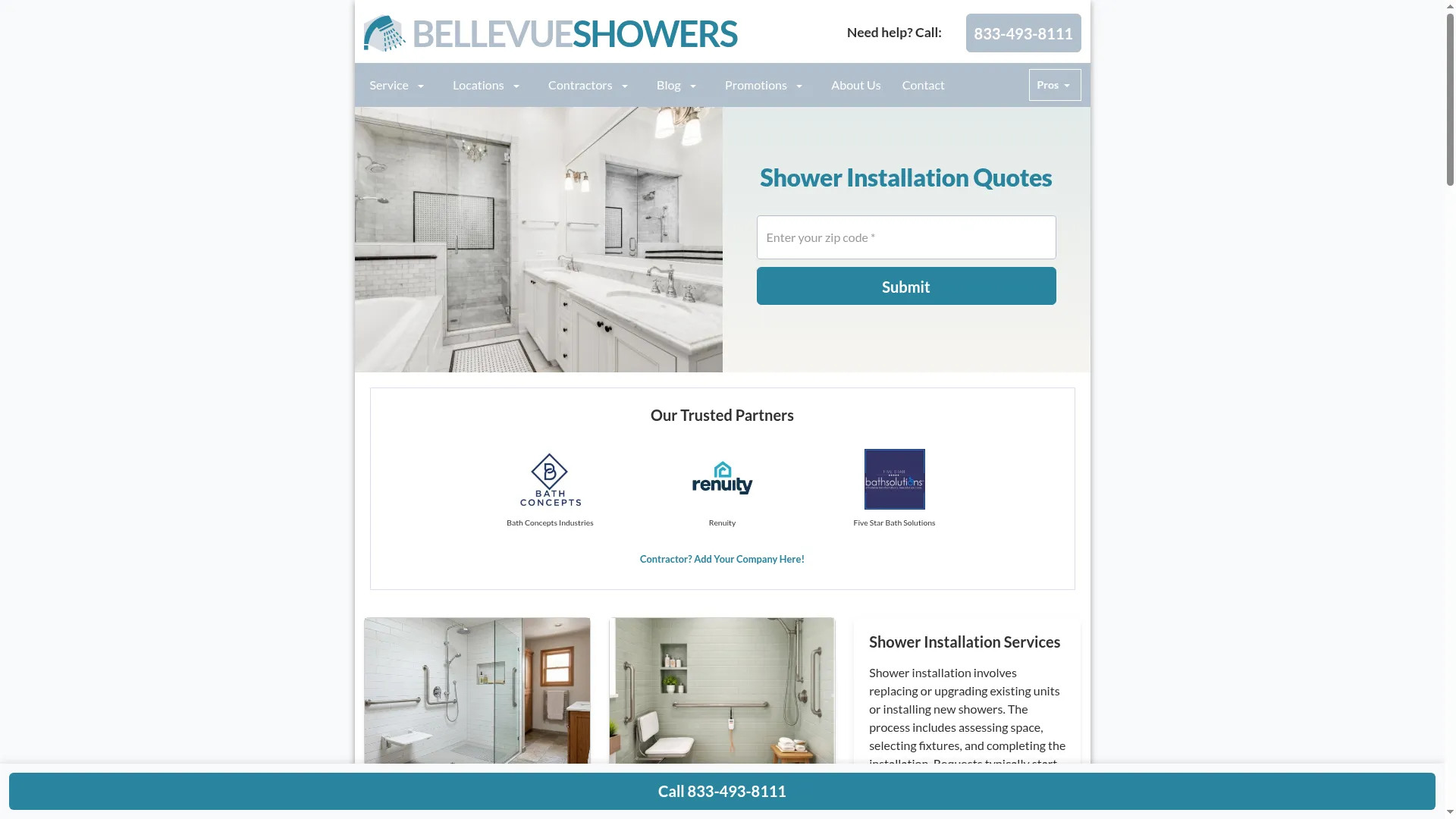 Bellevueshowers.com