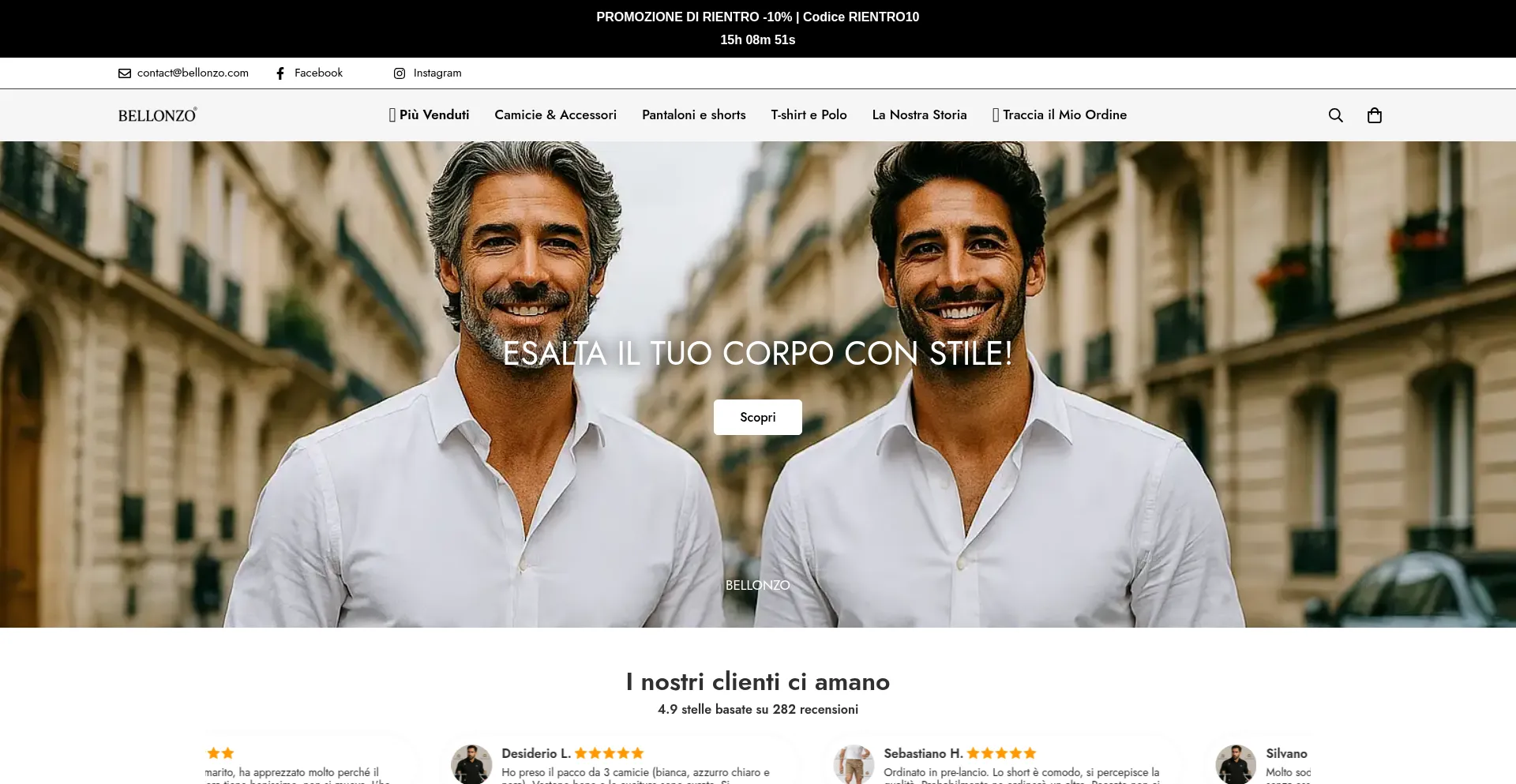 ¿És Seguro y Confiable Bellonzo.com?