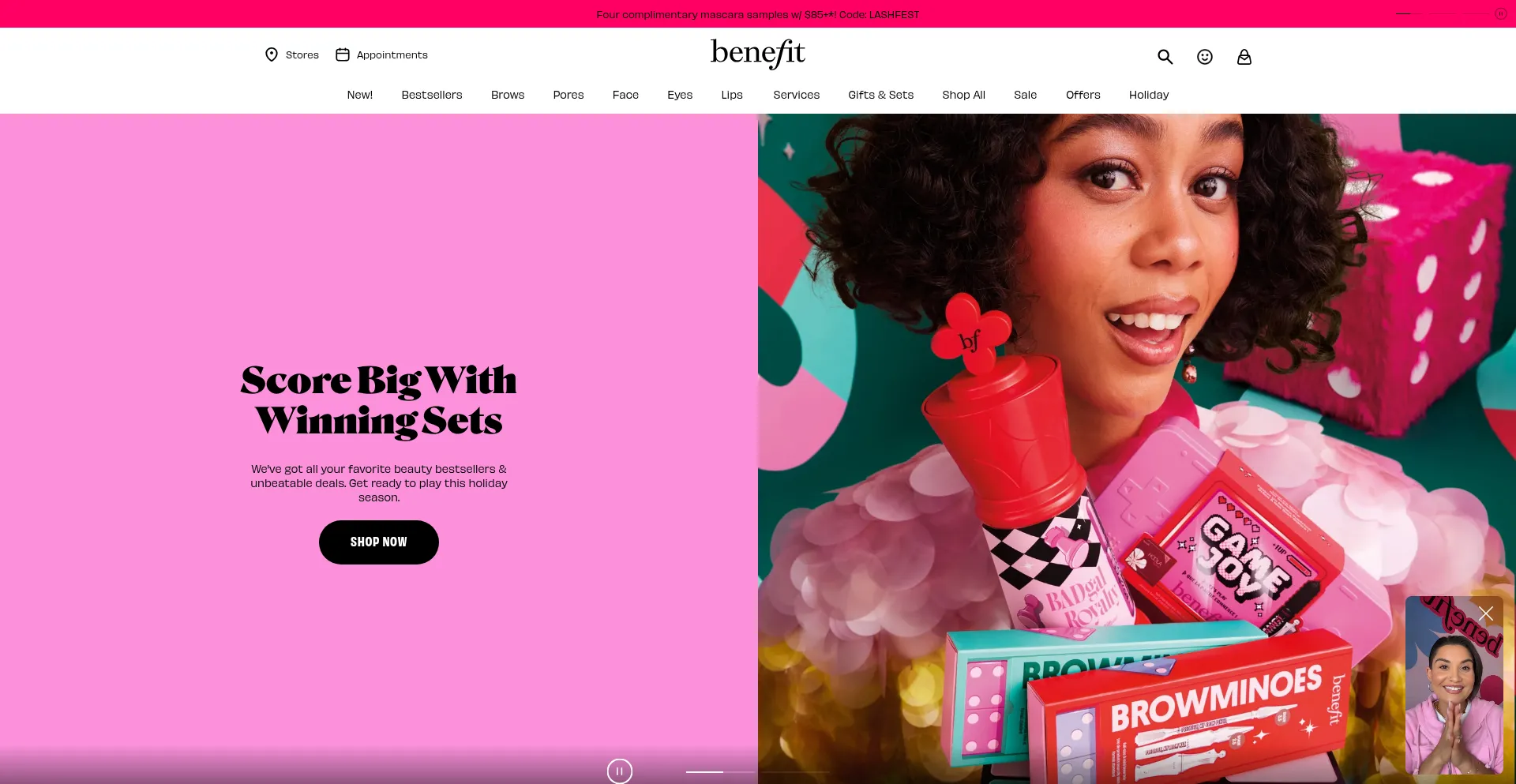 ¿És Seguro y Confiable Benefitcosmetics.com?
