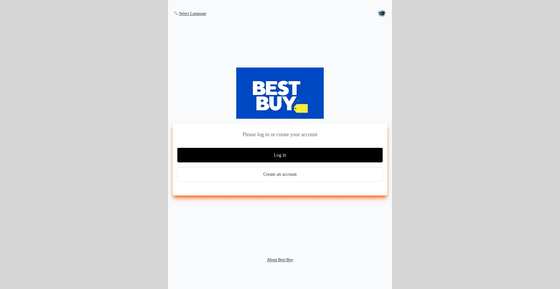 Website screenshot of Bestbuy-pro.com