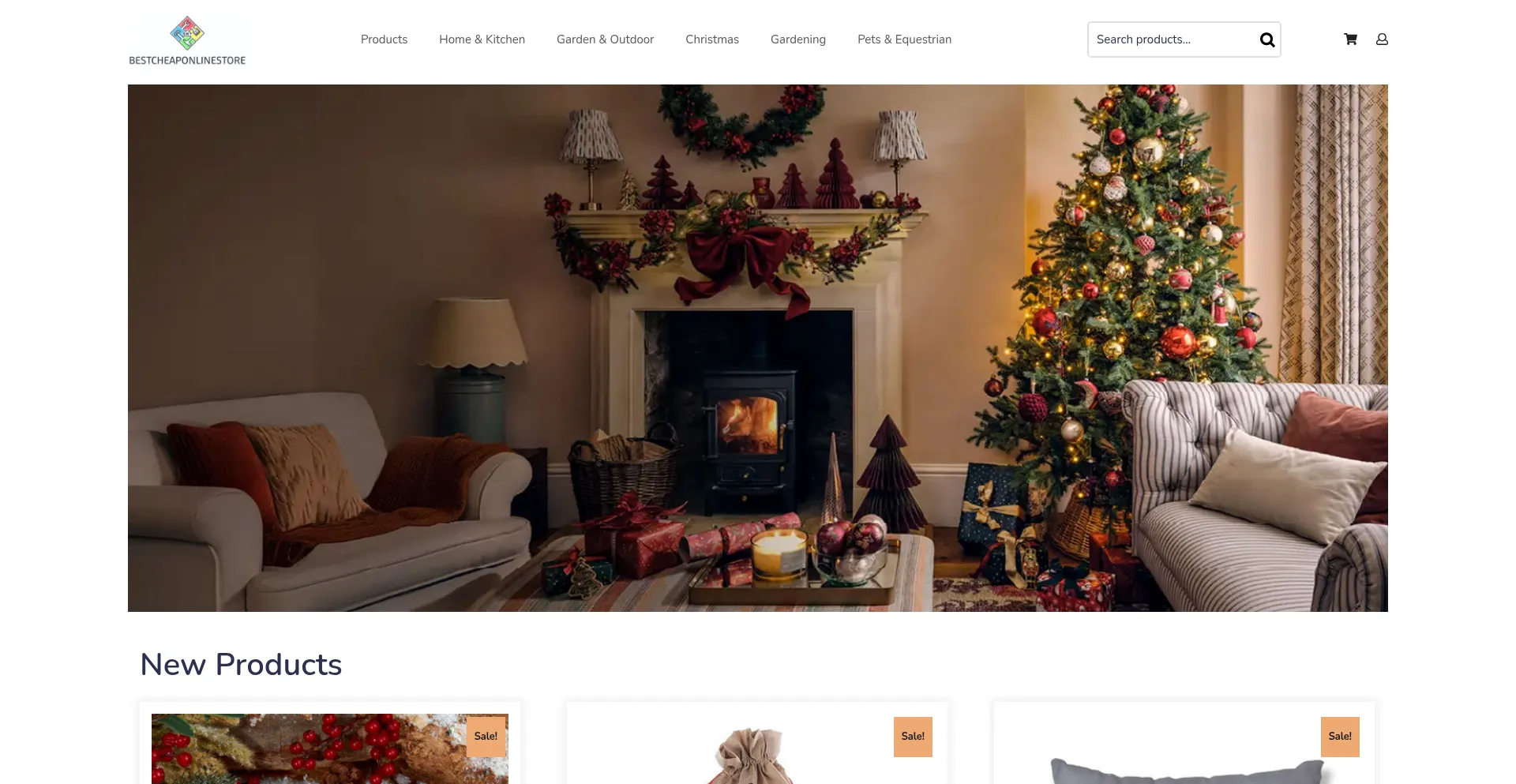 Website screenshot of Bestcheaponlinestore.com