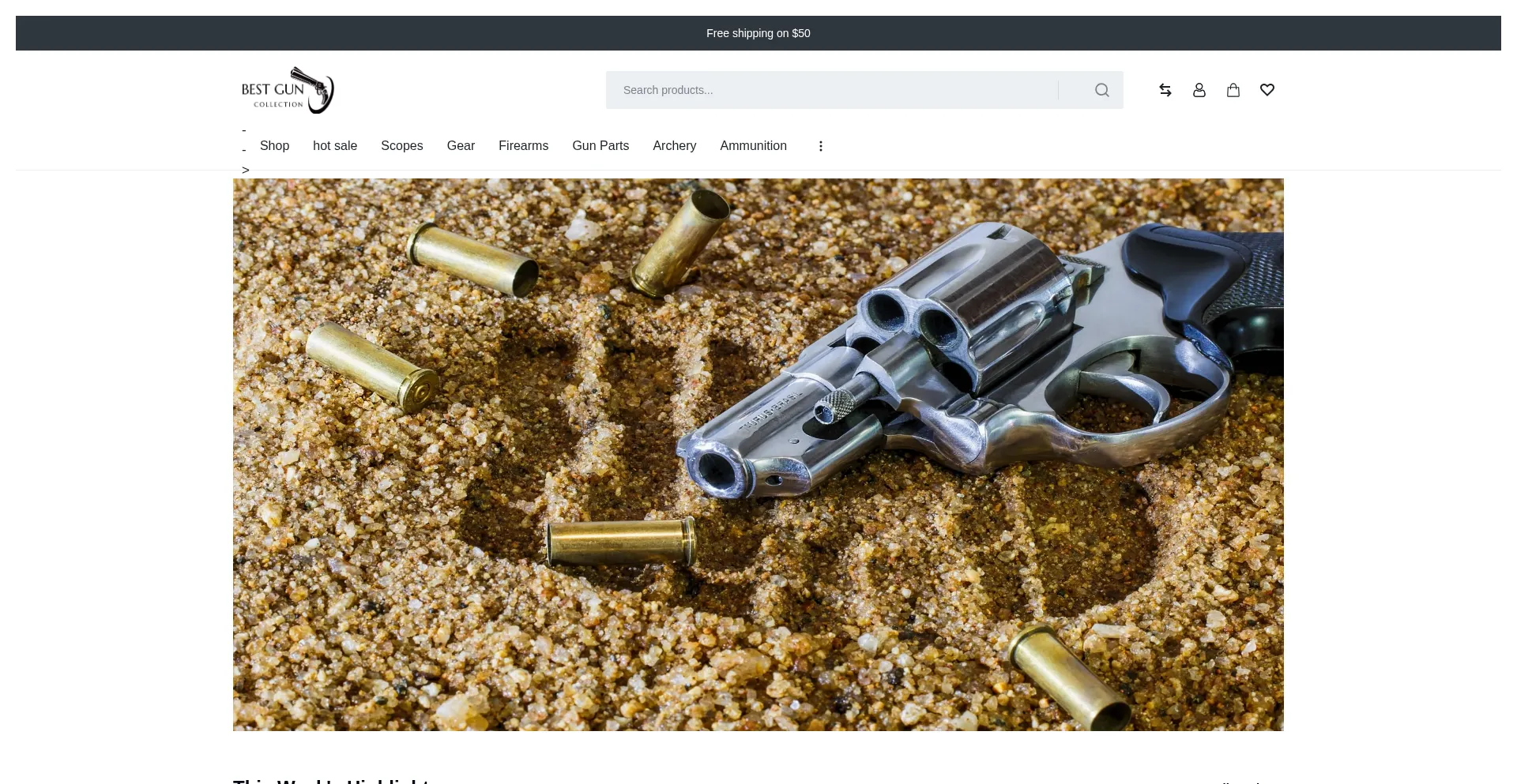 Bestguncollection.com Screenshot
