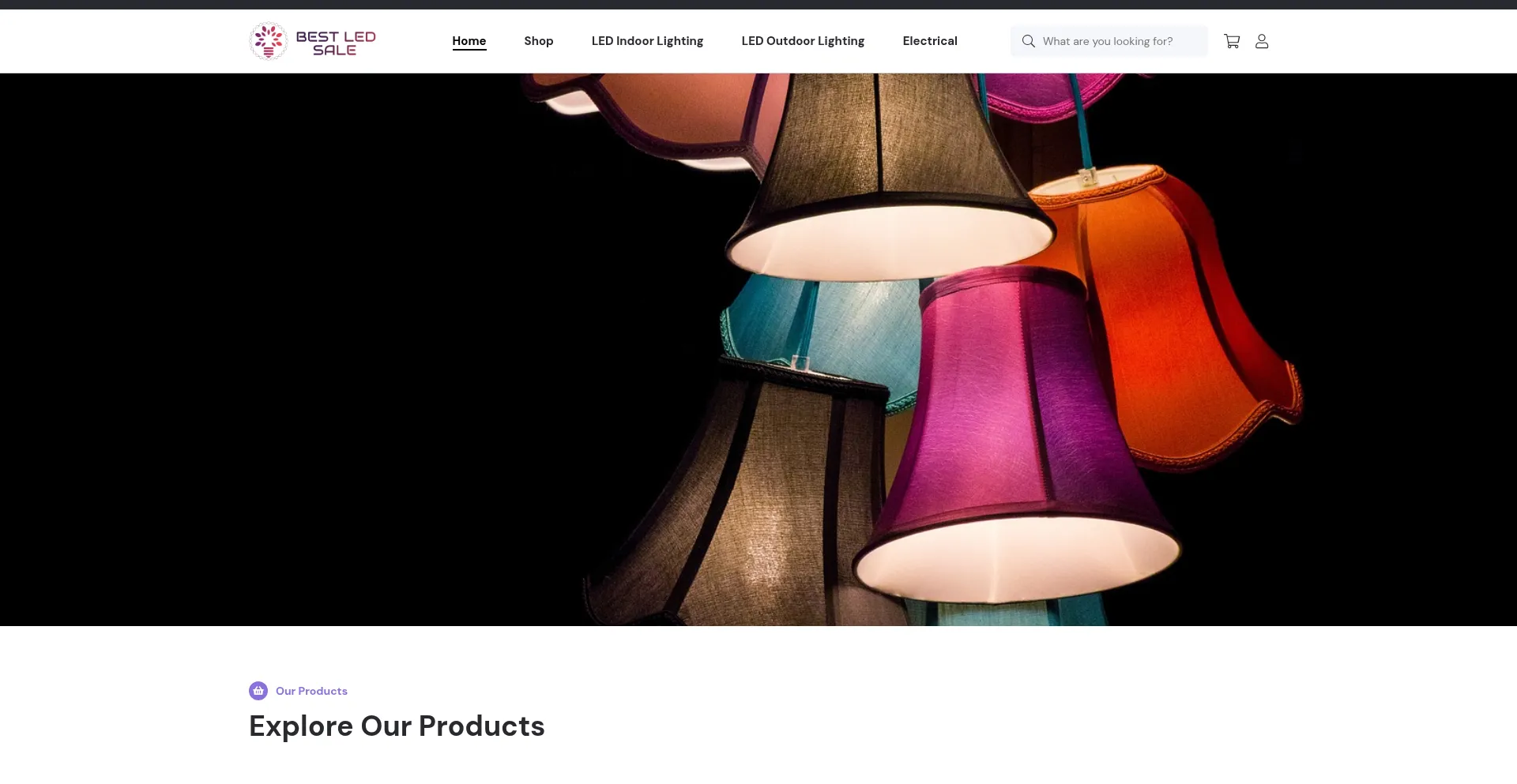 Bestledsale.com Screenshot