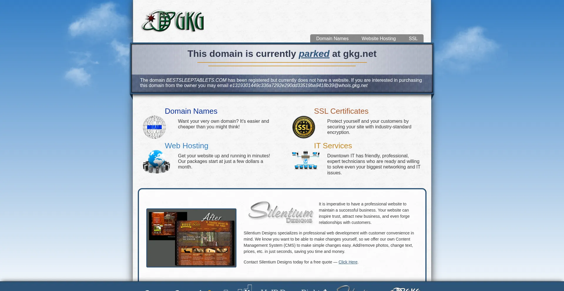 Bestsleeptablets.com Screenshot