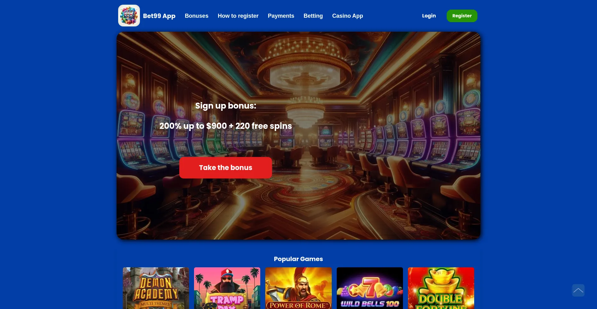 Bet99app.ca
