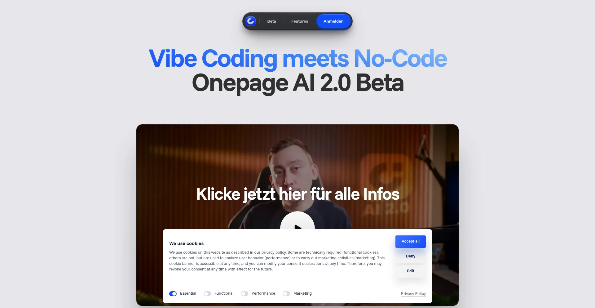 Beta.onepage.ai