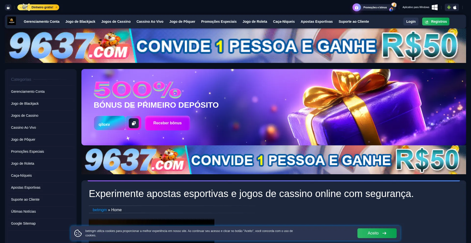 ¿És Seguro y Confiable Betmgmplay.com?