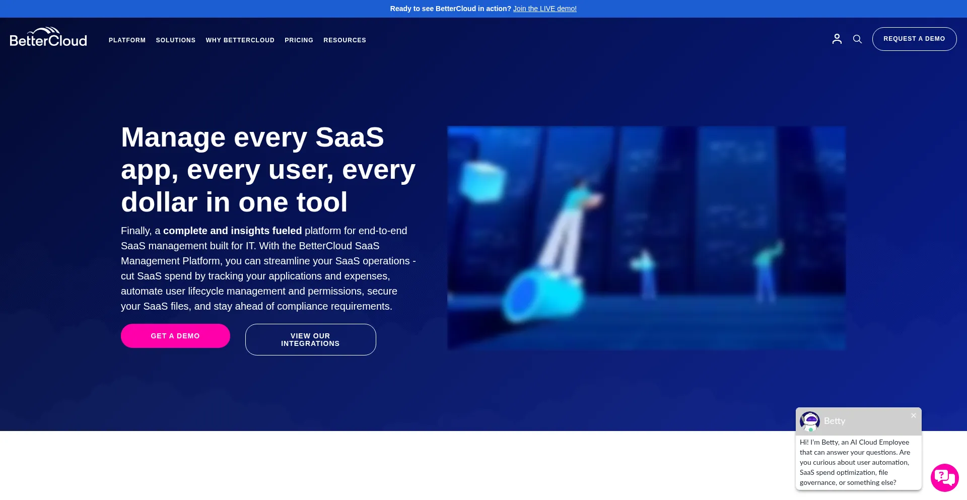 ¿És Seguro y Confiable Bettercloud.com?