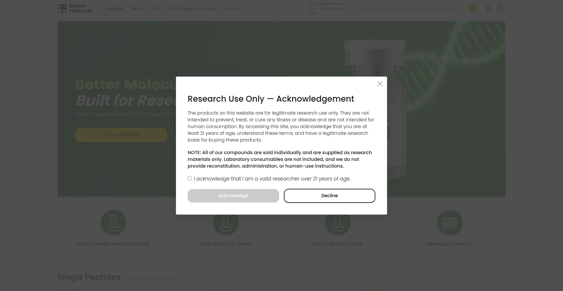 Bettermolecule.com