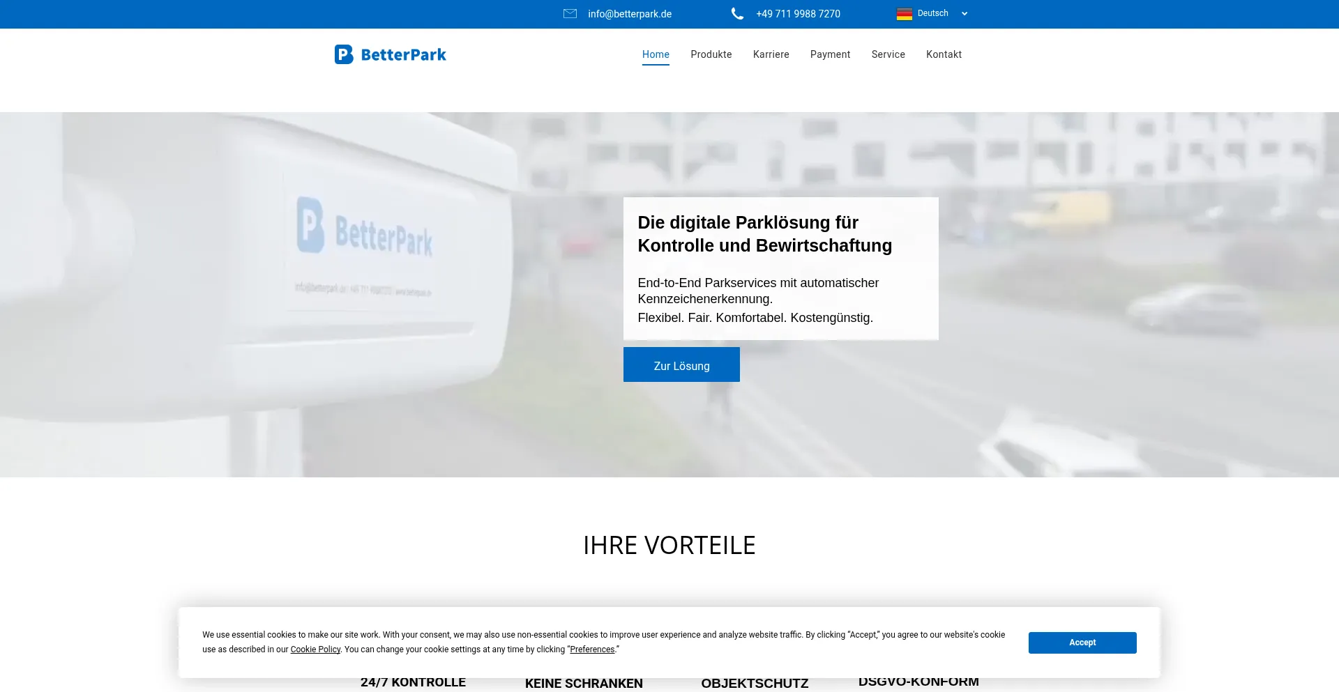 ¿És Seguro y Confiable Betterpark.de?