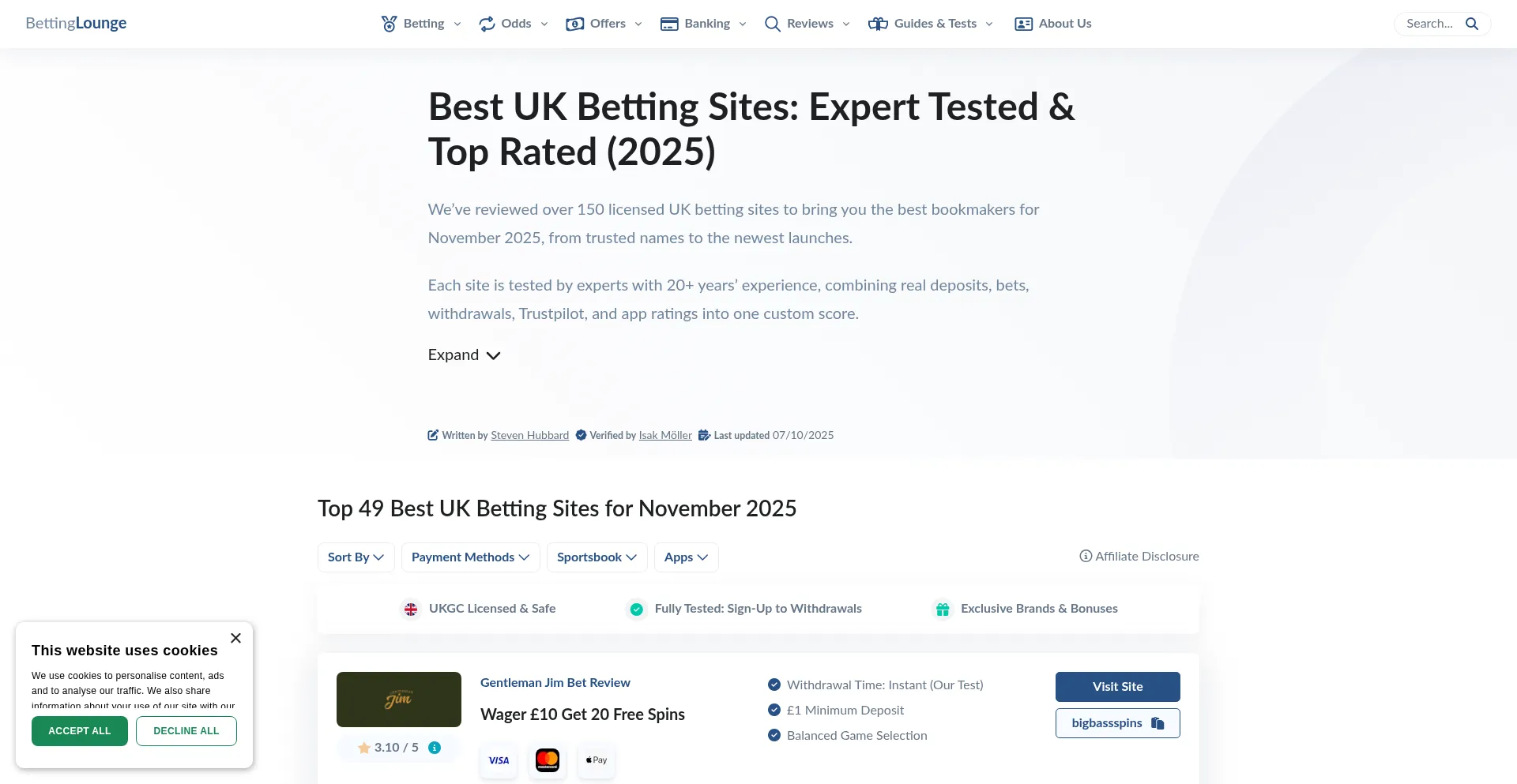 Bettinglounge.co.uk