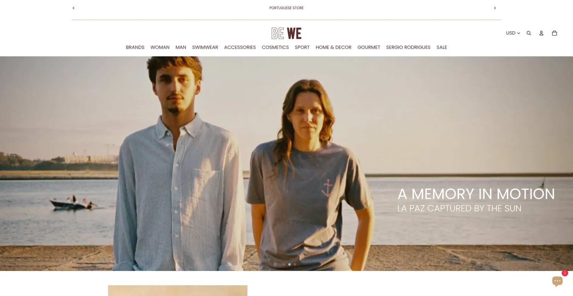 Website screenshot of Beweconcept.com
