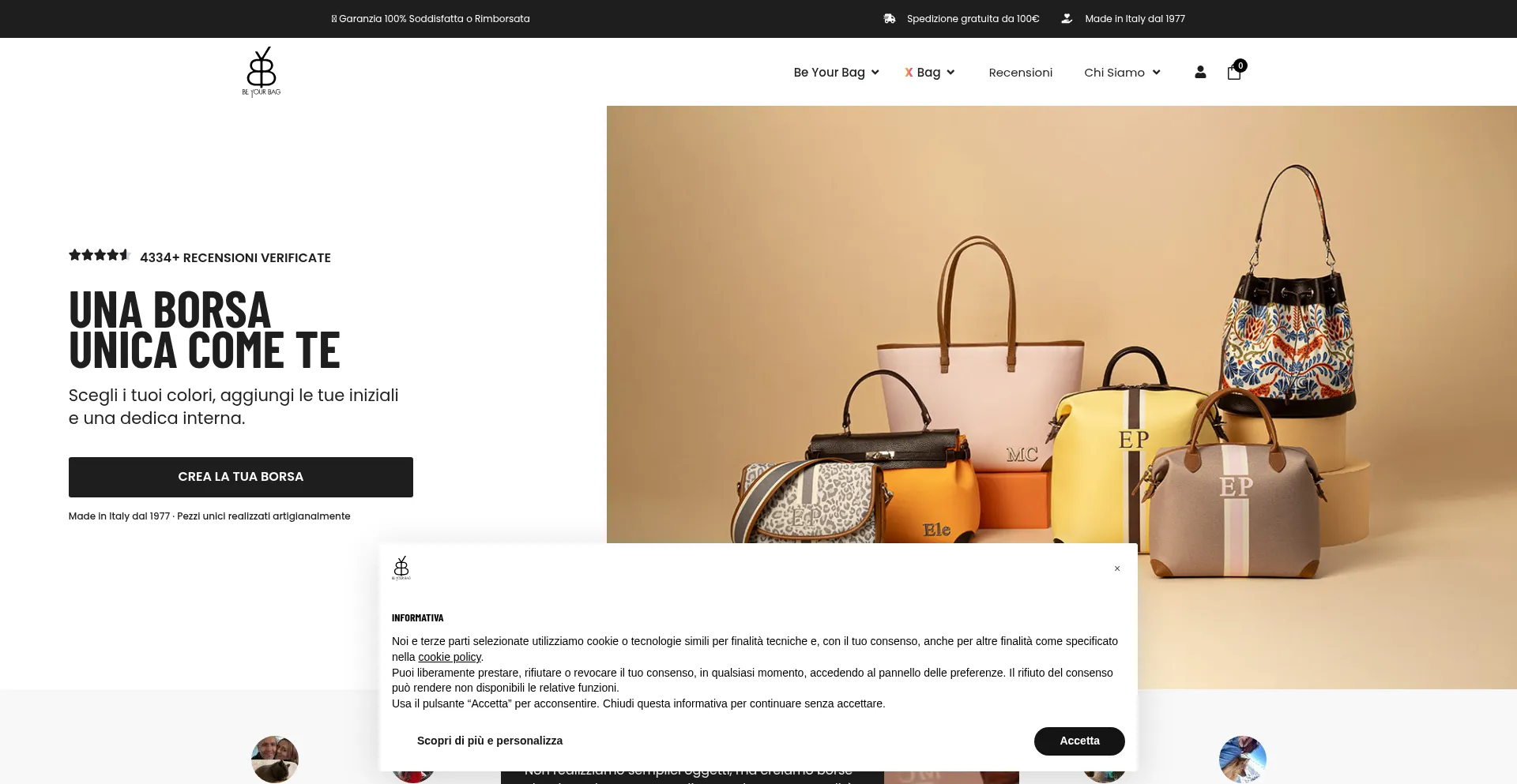 ¿És Seguro y Confiable Beyourbag.it?