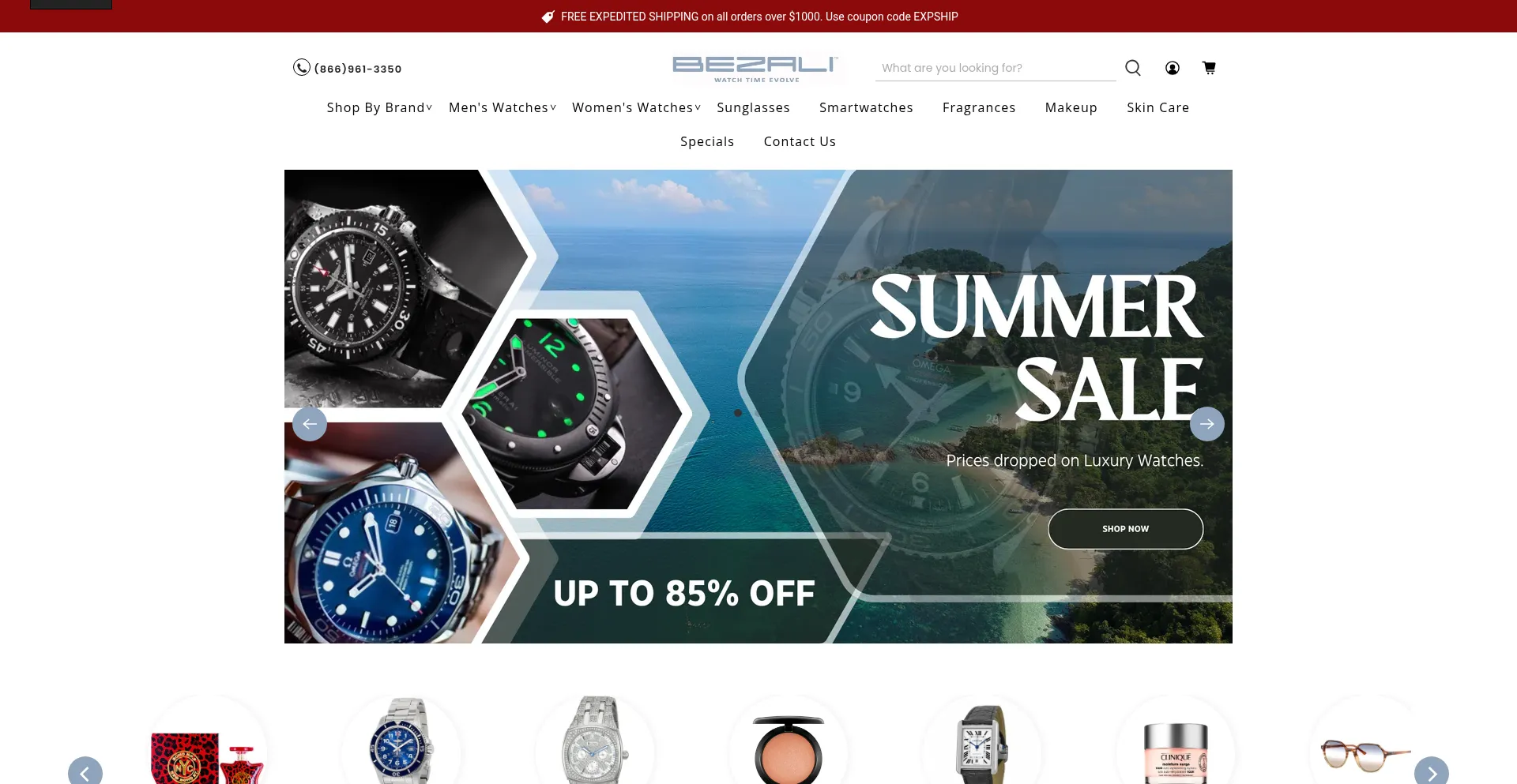 Bezali.com Screenshot