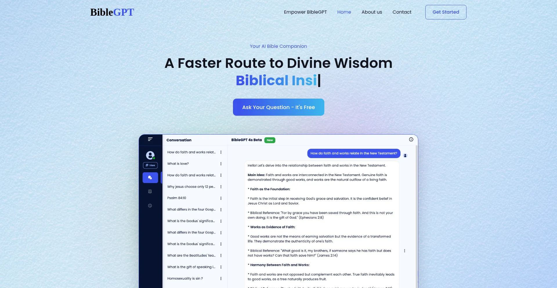 ¿És Seguro y Confiable Biblegpt-la.com?