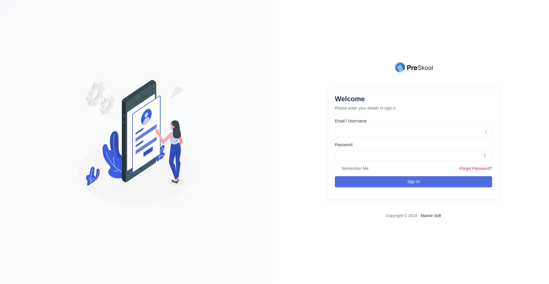 Website screenshot of Billianretrade.online