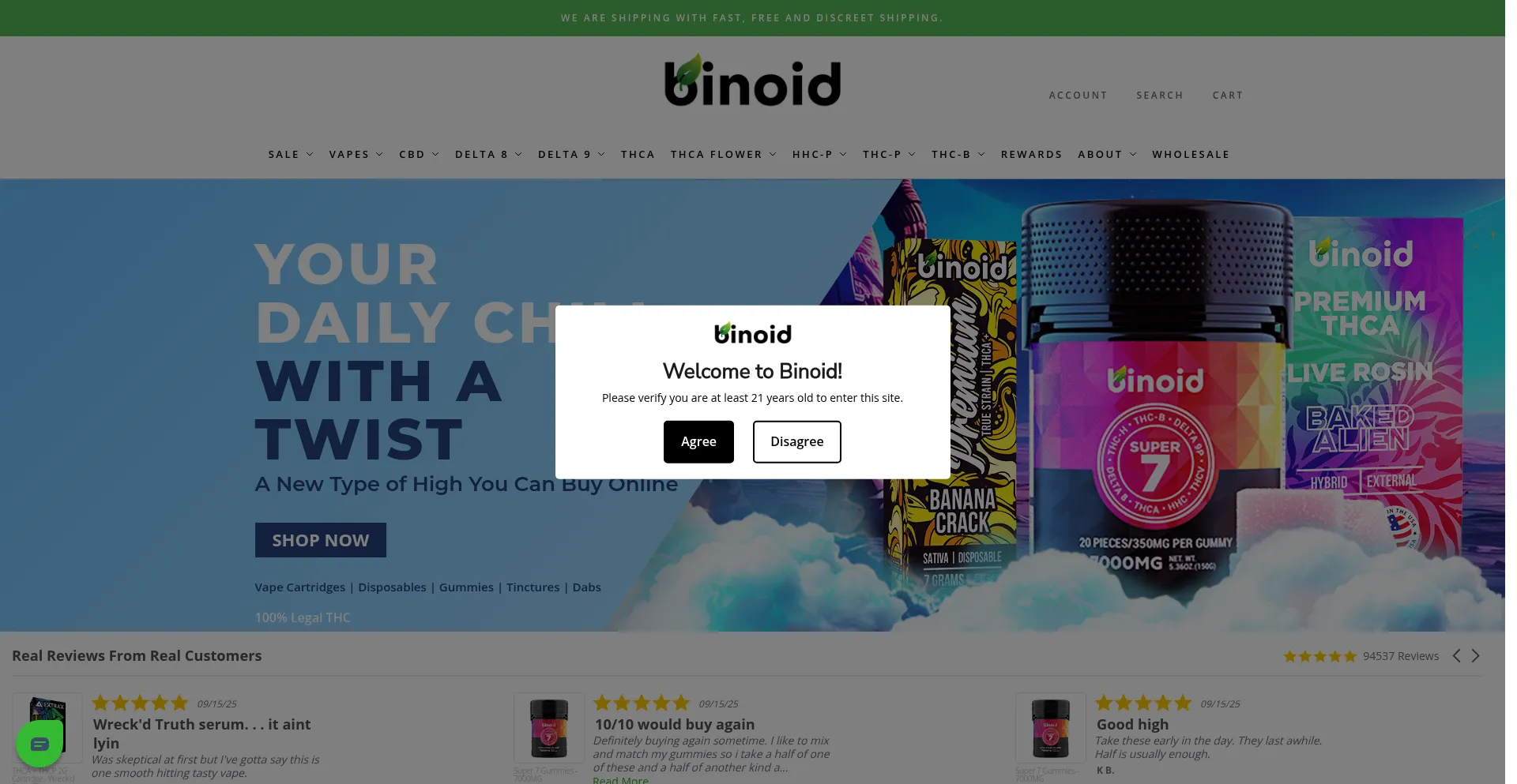 ¿És Seguro y Confiable Binoidcbd.com?