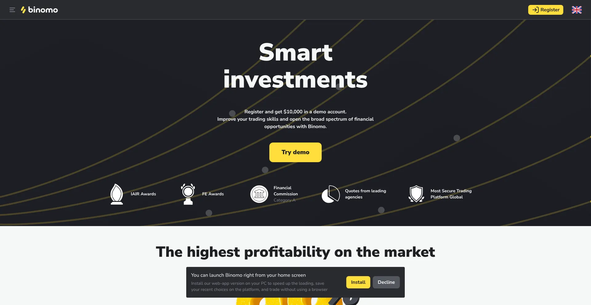 ¿És Seguro y Confiable Binomo-trade.com?