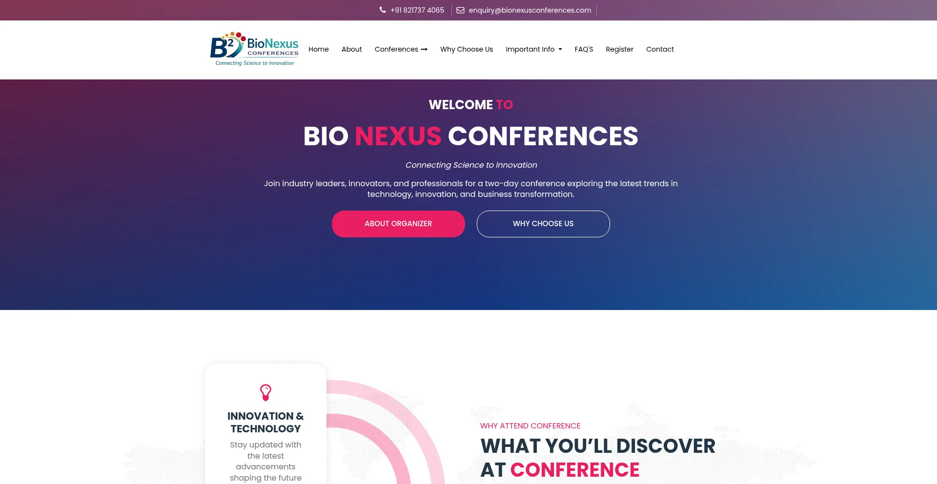Bionexusconferences.com