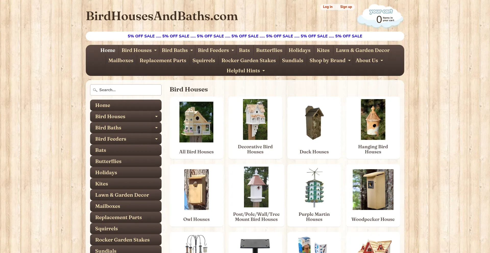 Birdhousesandbaths.com