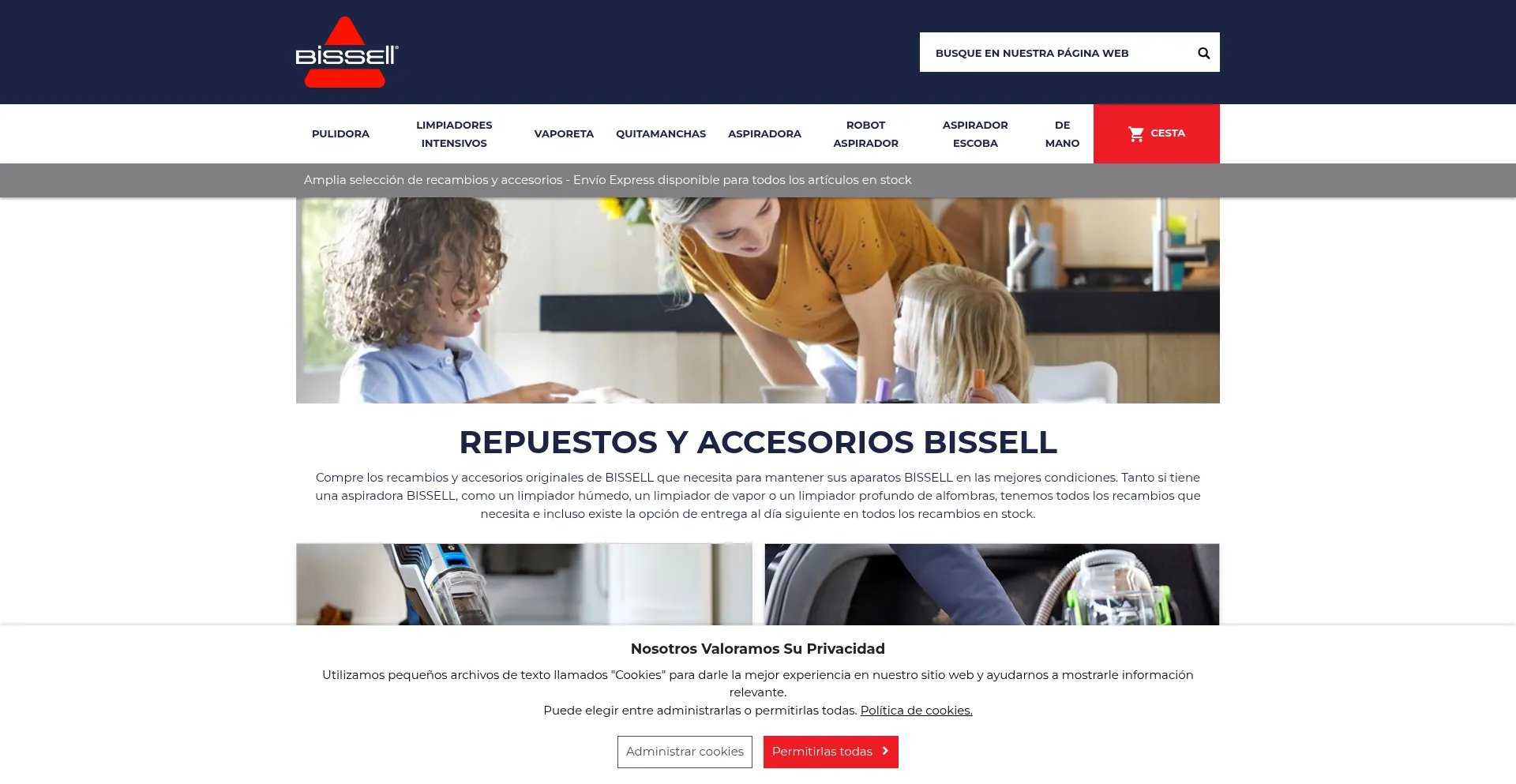 ¿És Seguro y Confiable Bissellrepuestos.es?