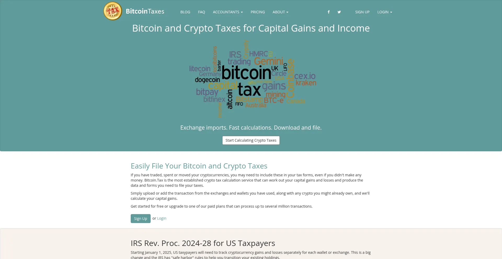 ¿És Seguro y Confiable Bitcoin.tax?