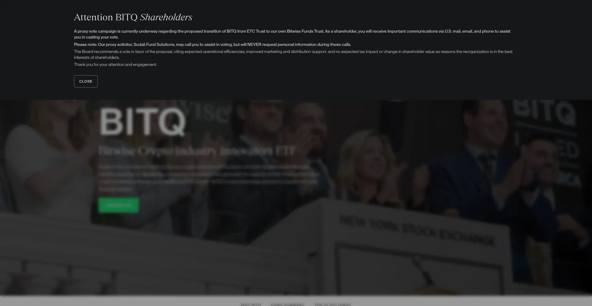¿És Seguro y Confiable Bitqetf.com?