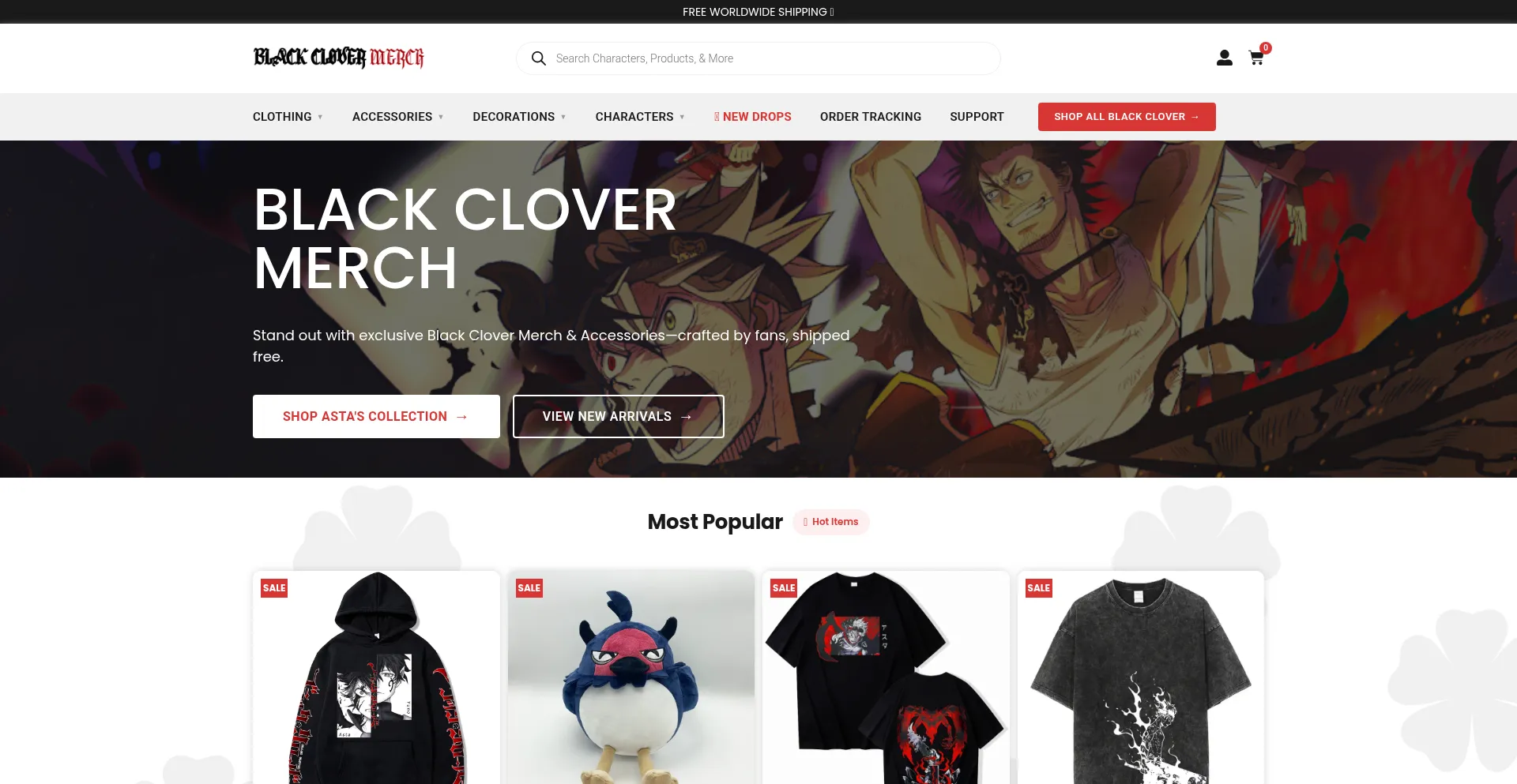 Blackclovermerch.com