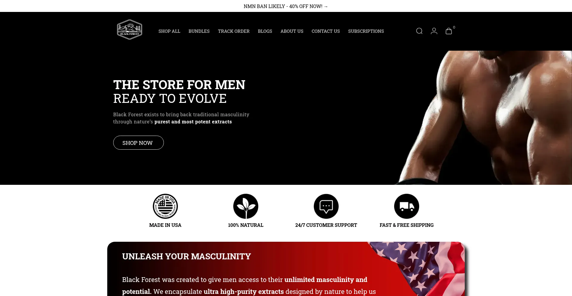 ¿És Seguro y Confiable Blackforestsupplements.com?